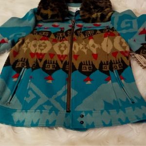 Brand new with tags …..Turquoise Navajo print
